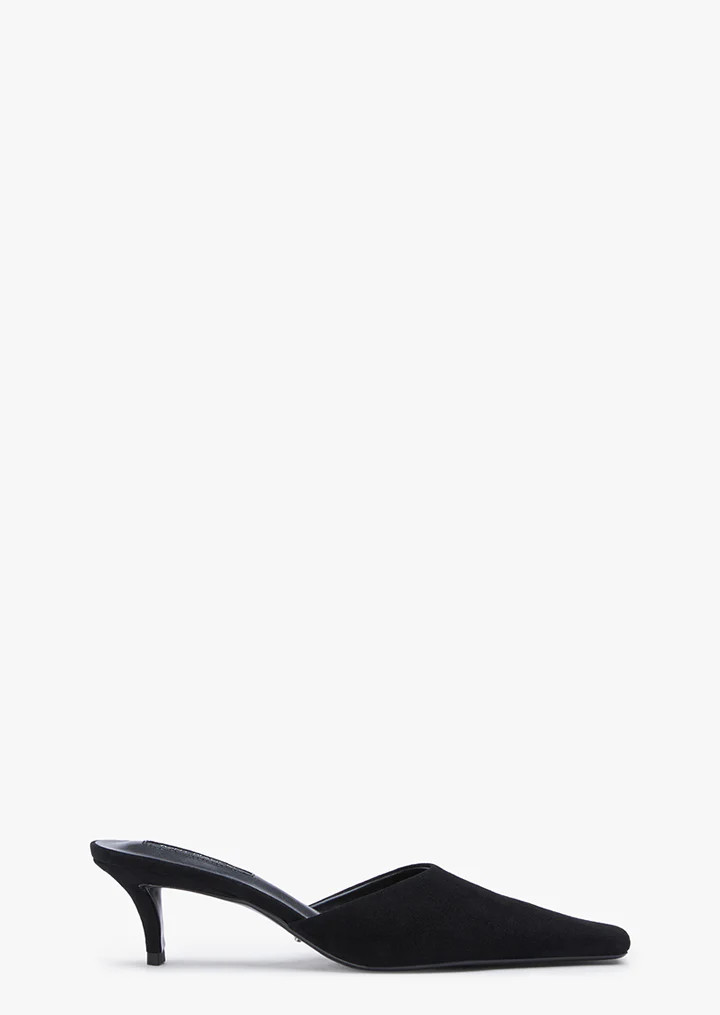 Zubi Black Suede | Tony Bianco US