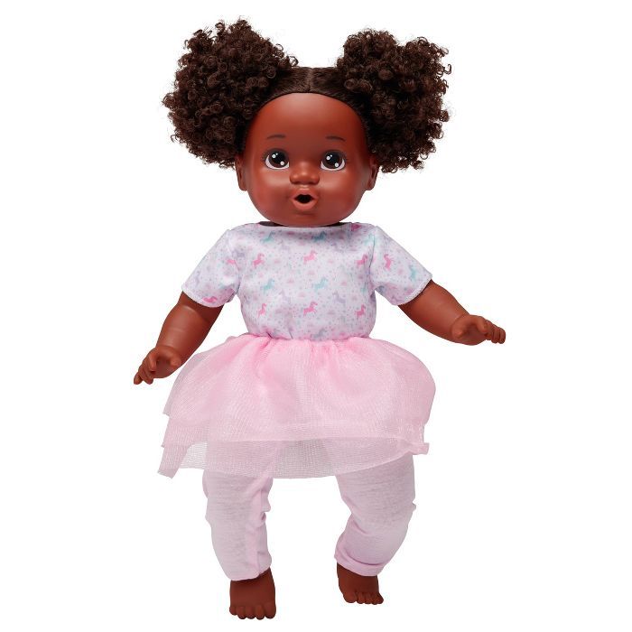 Perfectly Cute My Sweet Toddler 14" Baby Doll - Dark Brunette with Brown Eyes | Target