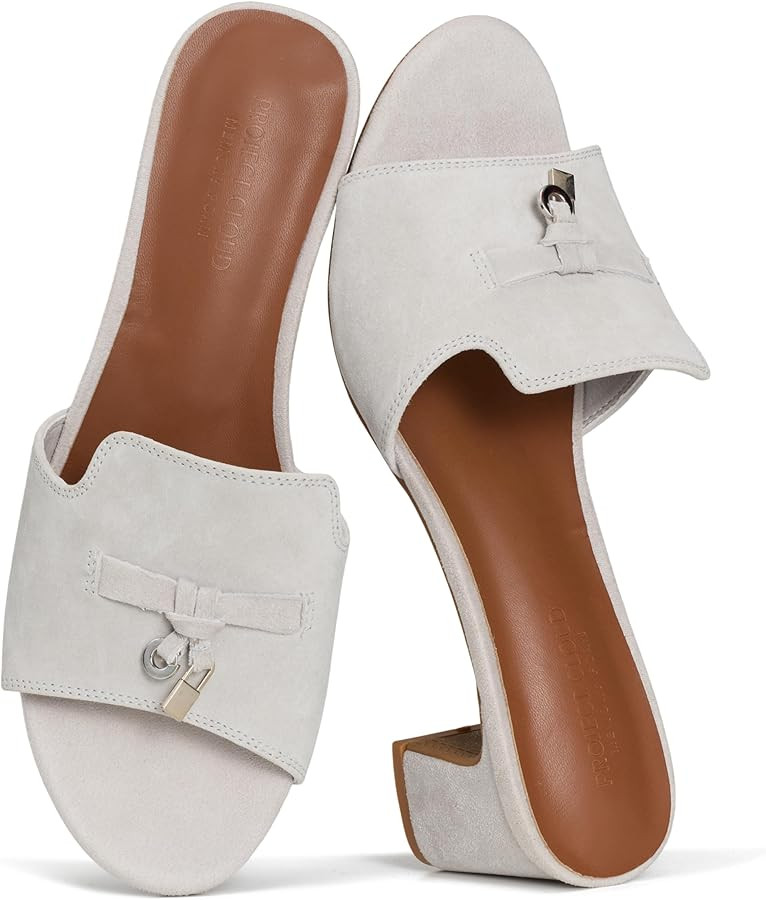 Project Cloud 100% Genuine Leather Sandals Women Footwear - Memory Foam Insole & Non-Slip Women S... | Amazon (US)