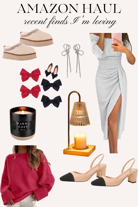 Amazon haul of recent finds I’ve been loving! Holiday dresses and sweaters and my new favorite lamp candle warmer!

#LTKGiftGuide #LTKSeasonal #LTKHoliday