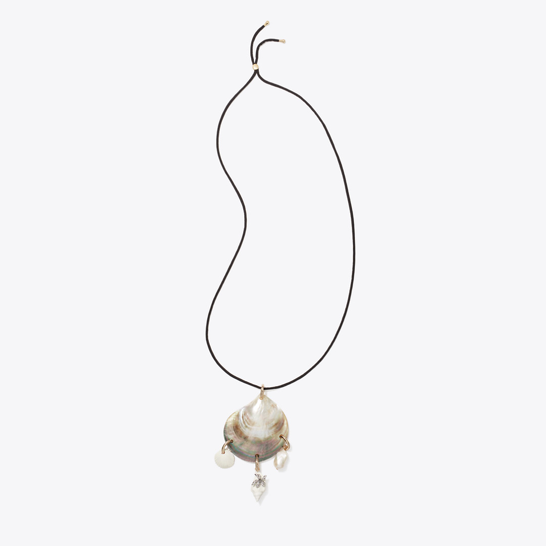 Tory Burch Curiosity Shell Pendant Necklace | Tory Burch (US)