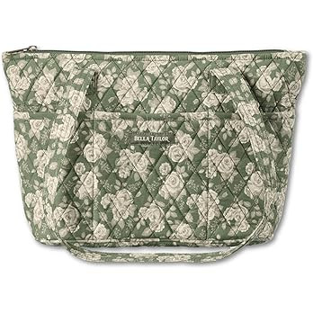 Bella Taylor Small Tote | Lightweight Quilted Fabric Purses for Women | Amazon (US)