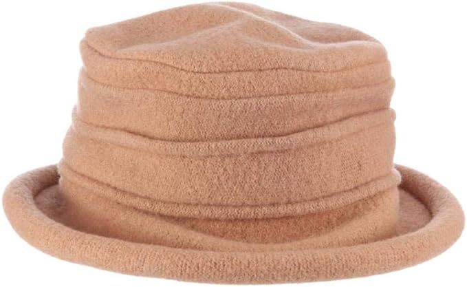 Scala Women's Packable Boiled Wool Cloche | Amazon (US)