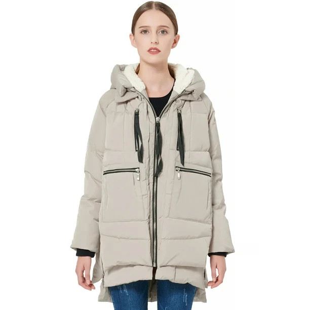 Orolay Women's Winter Coat Warm Thickened Puffer Down Jacket - Walmart.com | Walmart (US)