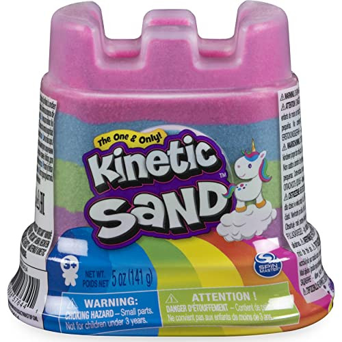 Kinetic Sand 6054549 Rainbow Castle Container, Mixed Colours | Amazon (US)