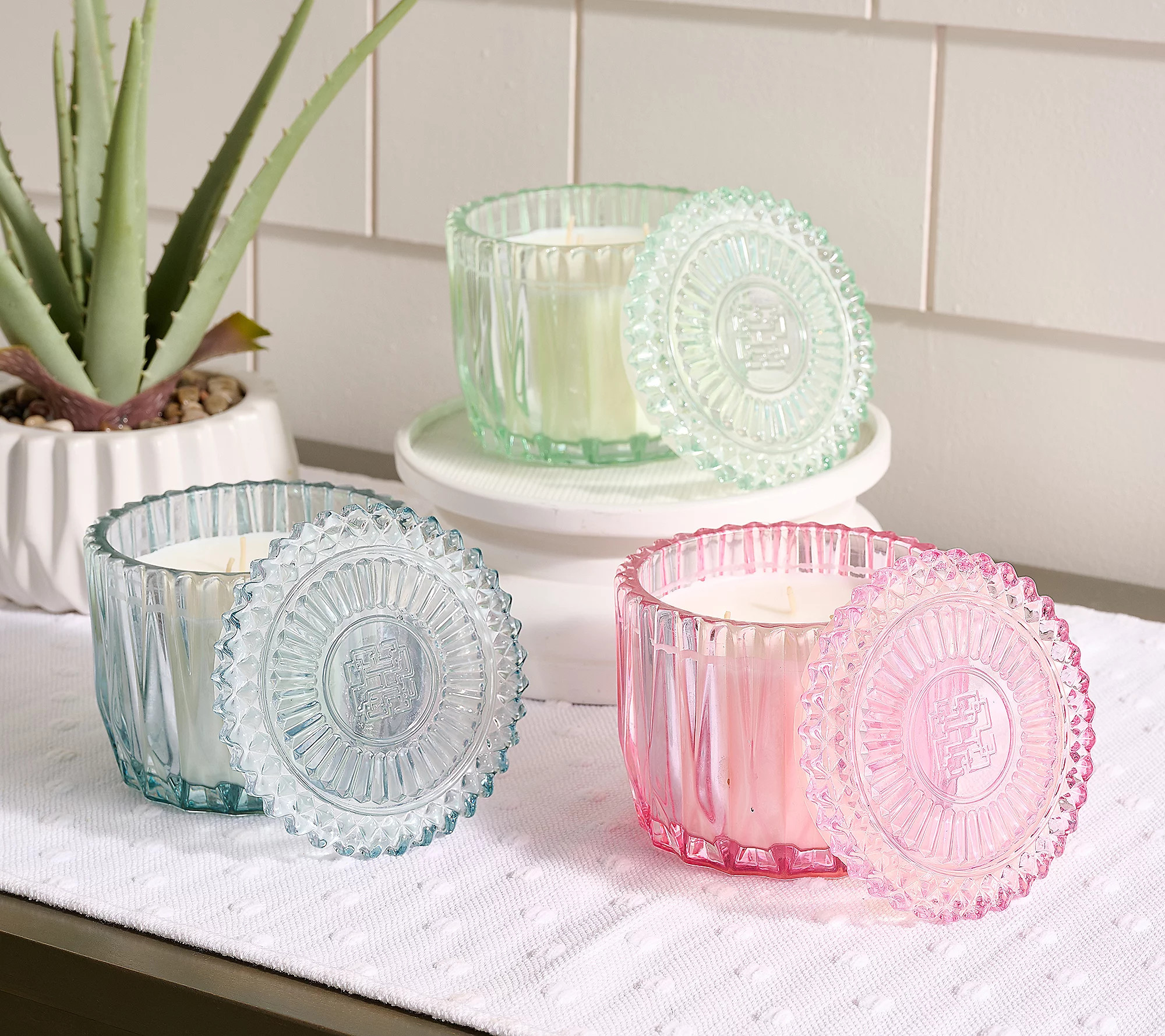 HomeWorx by Slatkin + Co. S/3 14oz Spring Classic Candle | QVC