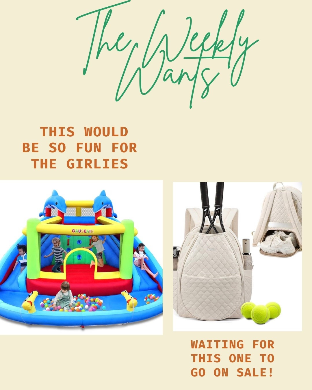 I want the inflatable SO BAD 

#LTKmomlife #LTKActive #LTKSpringSale