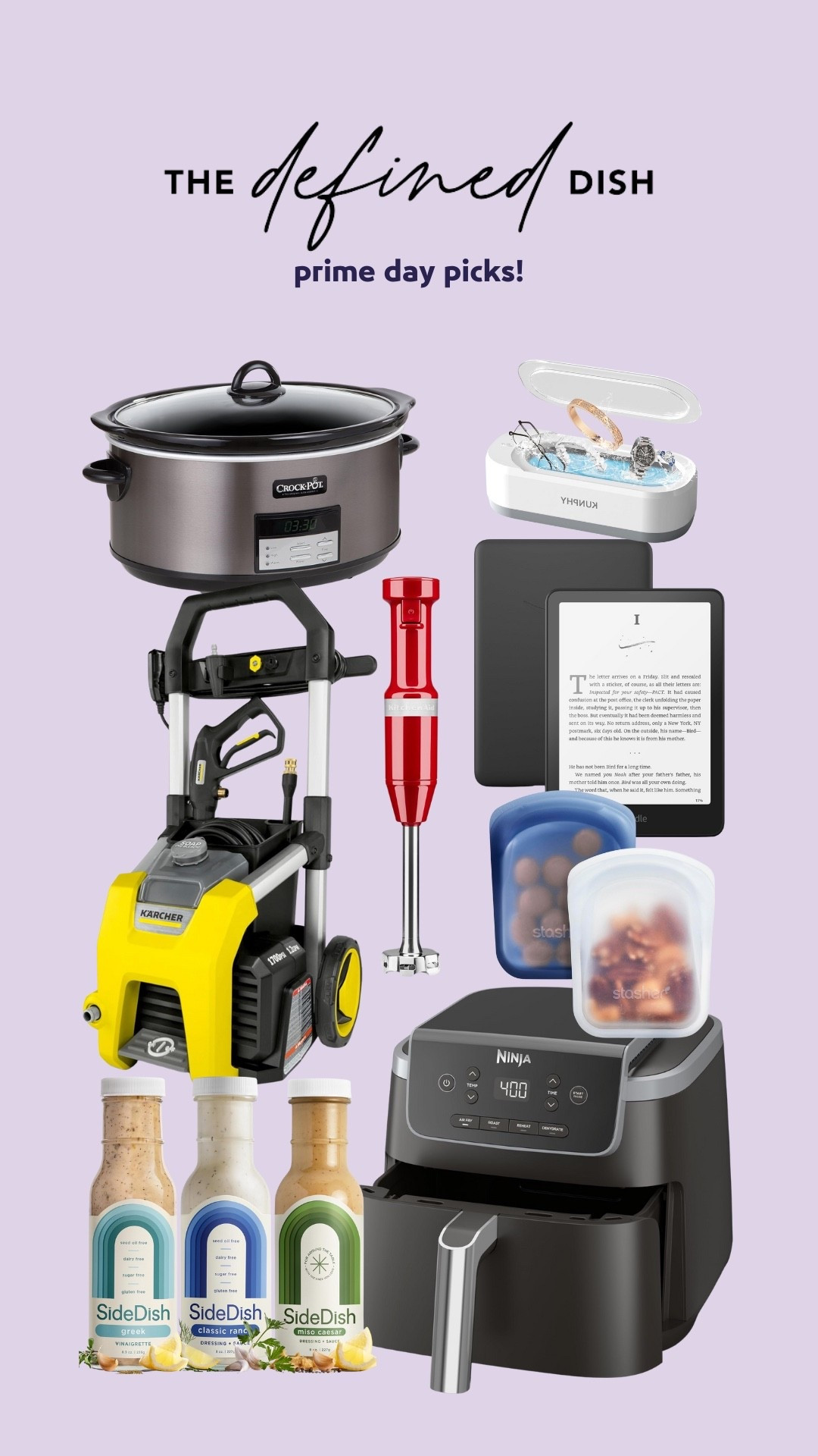 My Prime Day picks! More in my storefront - including SideDish, KitchenAid, Stasher, my viral jewelry cleaner and more! 

#LTKSaleAlert #LTKFindsUnder50 #LTKHome