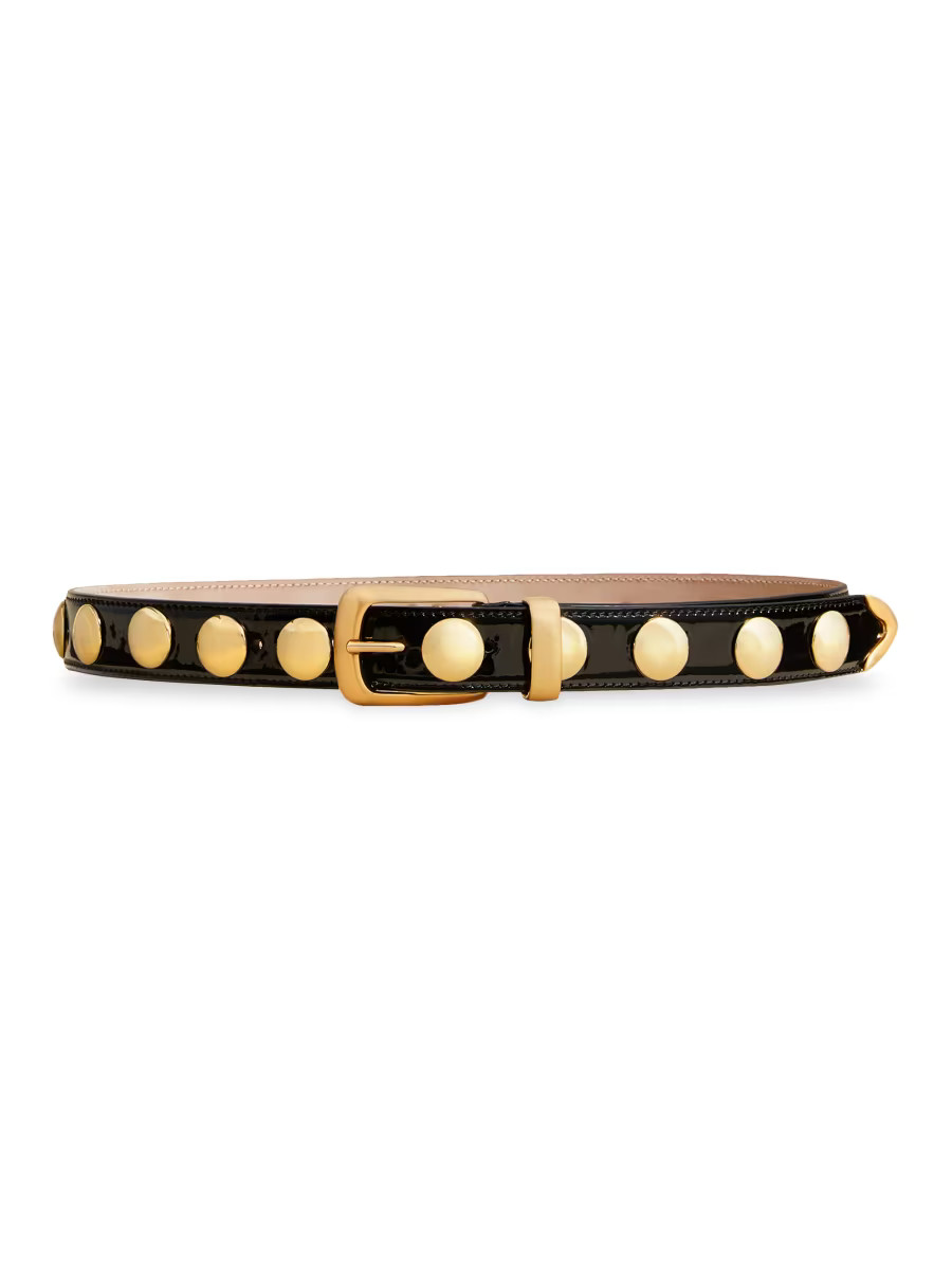 Benny Studded Leather Belt | Saks Fifth Avenue