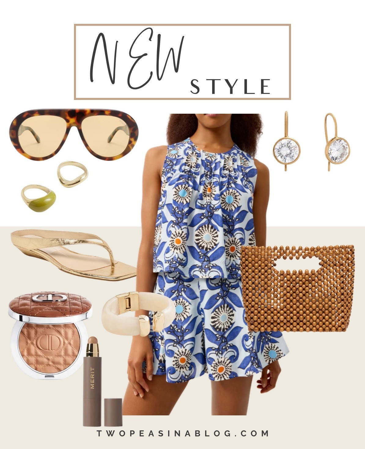 LOVE this combo. I’ll be recreating it on vacation in a couple weeks. A matching set is easy and elevated  
Spring style. Vacation style  

#LTKSeasonal #LTKOver40 #LTKootd