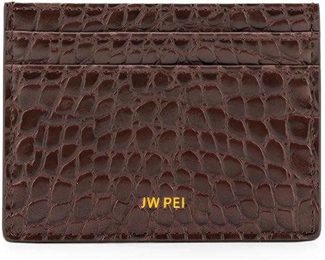 JW PEI The Card Holder - Brown Croc | Amazon (US)