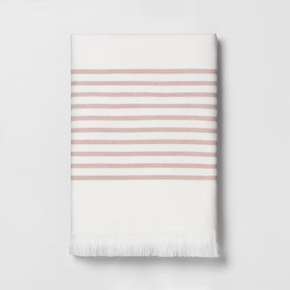 Core Stripe Bath Towel - Copper - Hearth & Hand™ with Magnolia | Target
