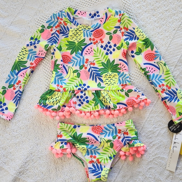 🆕️ Nicole Miller Rashguard and Bottoms | Poshmark