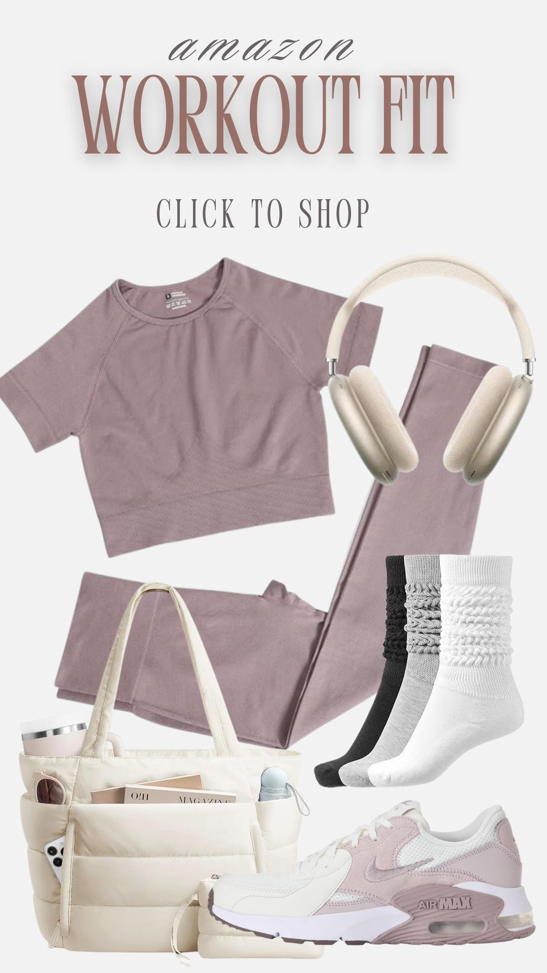 💪🏼 Amazon workout fit 💪🏼
Supportive, flattering activewear that makes showing up feel easier 🤍✨
#workoutfit #amazonactivewear #athleisurewear #ltkfit #gymstyle #fitnessfashion

#LTKootd #LTKActive #LTKfitnessgoals