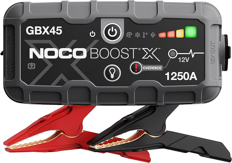 NOCO Boost X GBX45: 1250A UltraSafe Jump Starter – 12V Lithium Battery Booster Pack, Portable J... | Amazon (US)