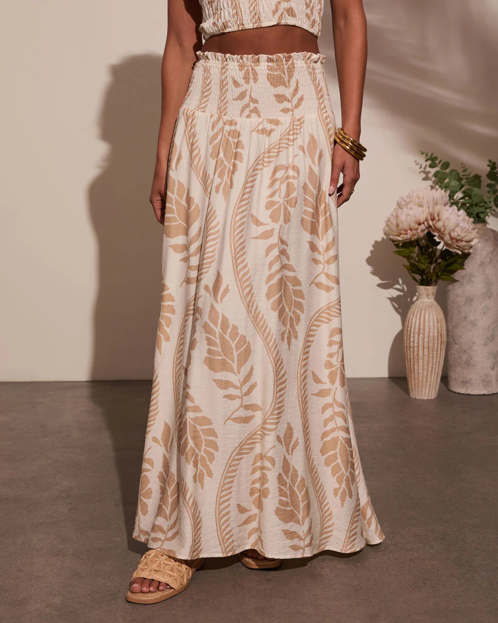 Coastal Views Tropical Maxi Skirt | VICI