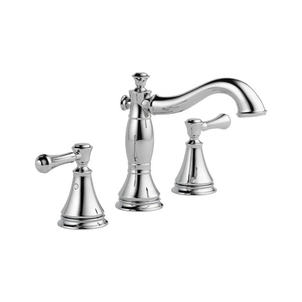 3597LF-CZMPU Cassidy Widespread Bathroom Faucet 3 Hole, 2-handle Bathroom Sink Faucet with Drain ... | Wayfair North America