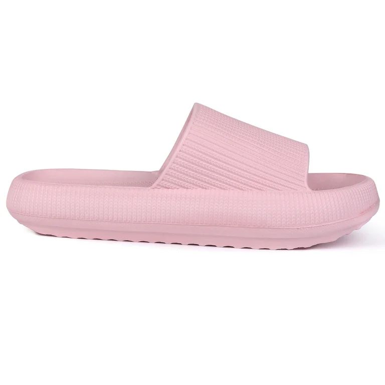 VONMAY Pillow Slides Sandals for Women Men Summer Slip On Slides Soft Thick Sole Non Slip Shower ... | Walmart (US)