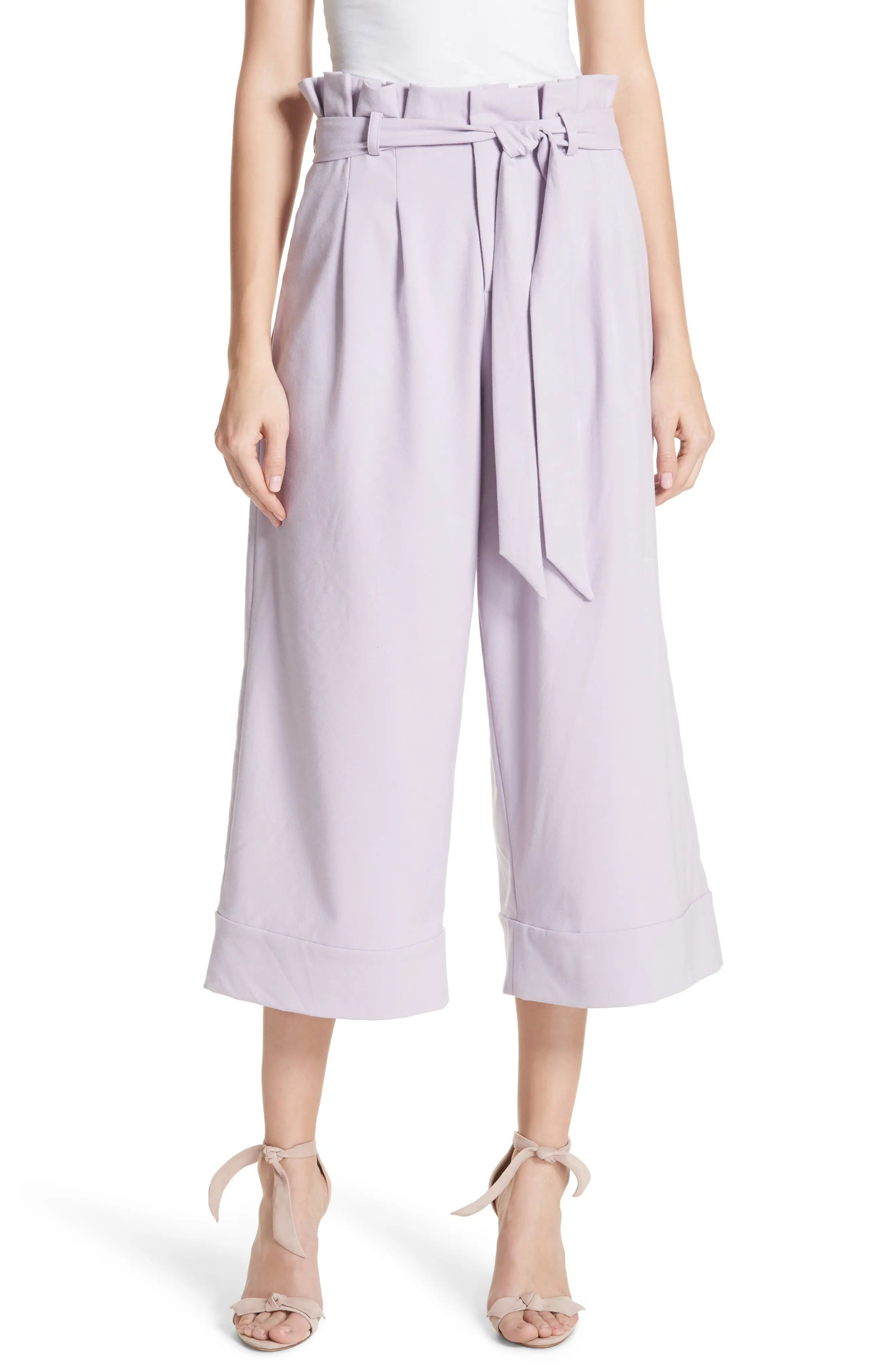 Ryan Paperbag Crop Pants | Nordstrom