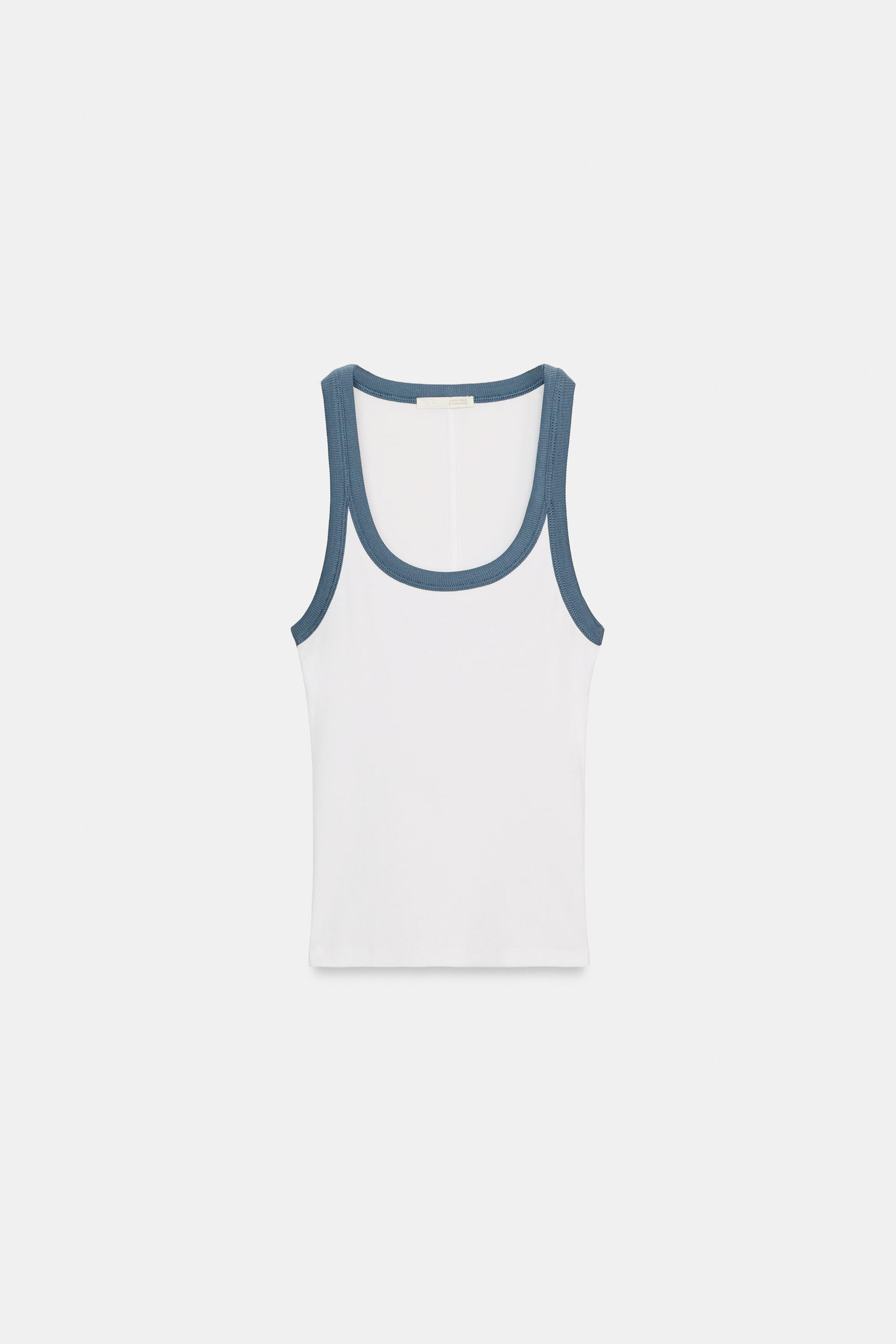 RIB SLEEVELESS TOP | Zara US