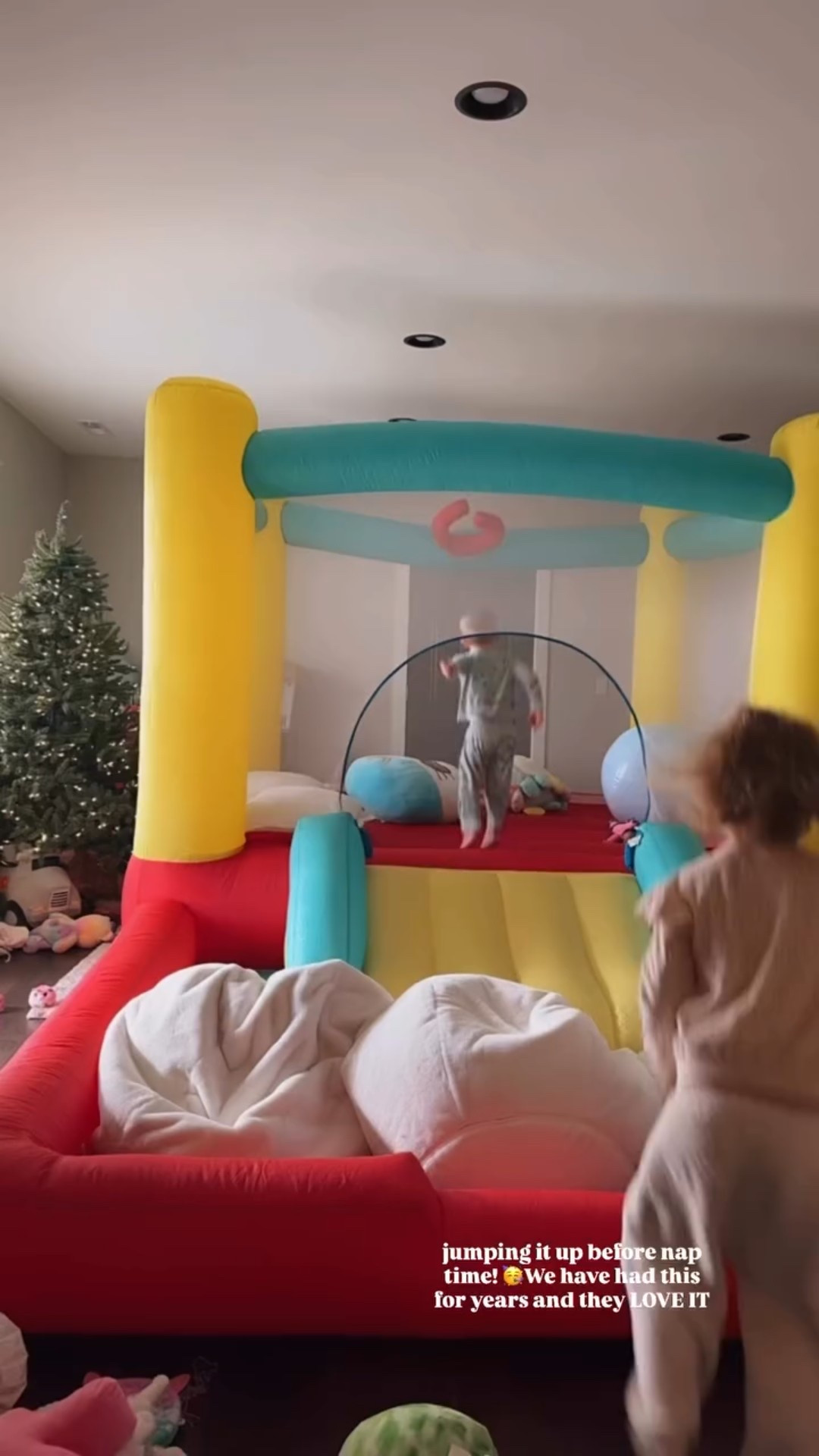 jumping it up before nap time! 🥳We have had this 
for years and they LOVE IT


Bounce house, such a great gift, kids toys, Christmas gift

#LTKHoliday #LTKKids #LTKGiftGuide