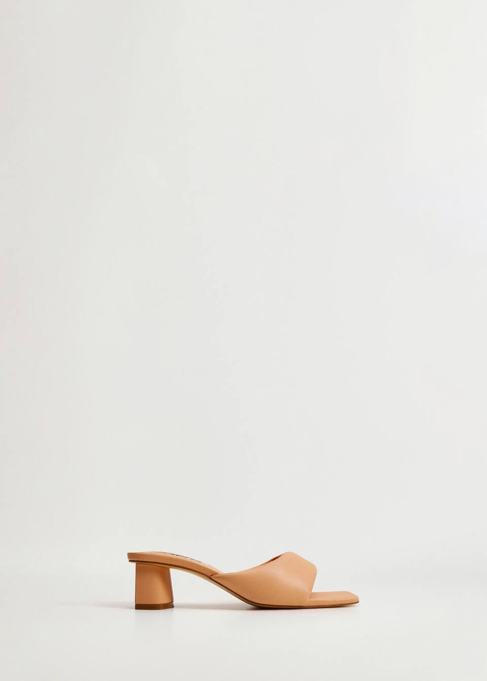 Quilted heeled sandals | MANGO (US)