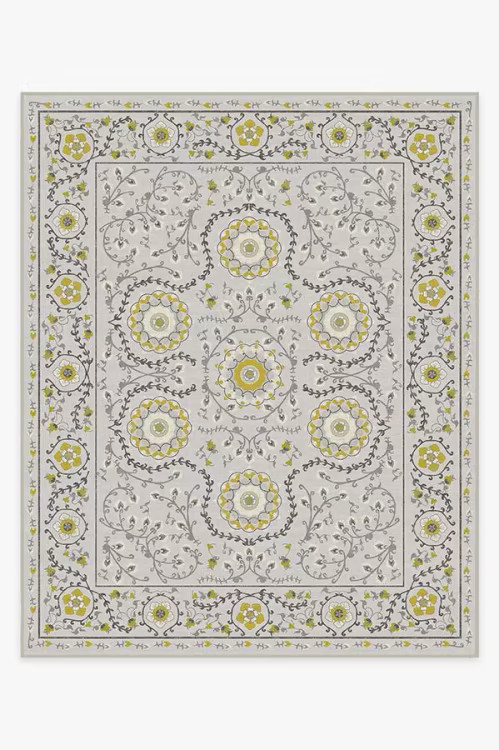 Suzani Yellow Rug | Ruggable