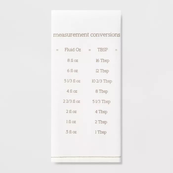 28"x18" Flat Weave Kitchen Towel White - Threshold™ | Target