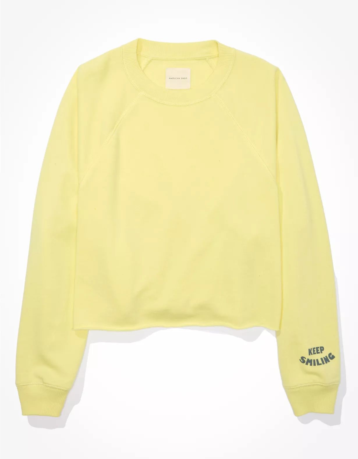 AE Oversized Crew Neck Sweatshirt | American Eagle Outfitters (US & CA)