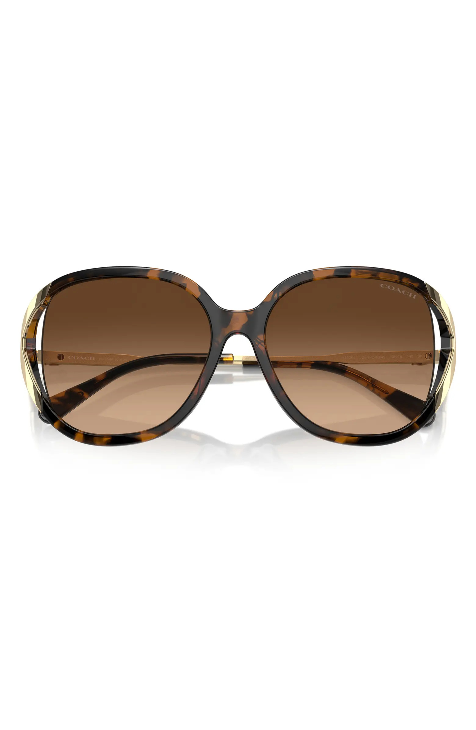 56mm Gradient Square Sunglasses | Nordstrom