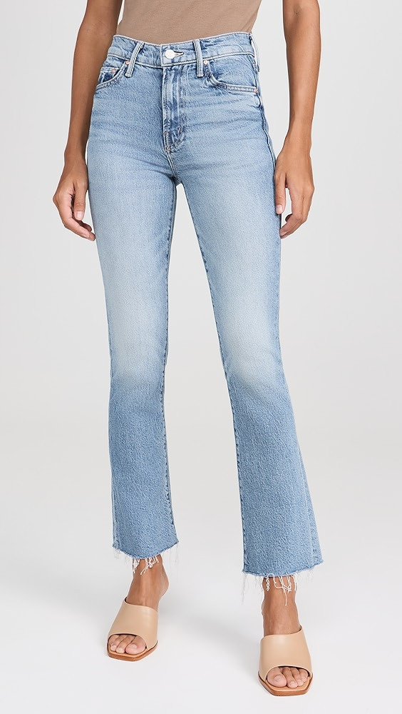 MOTHER The Outsider Flood Fray Jeans | Shopbop | Shopbop