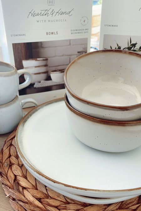 Stoneware dishes from Target Hearth and Hand collection ✨

These have an earthy and natural feel that I love!

#kitchen #dishes #plates #bowls #mug #coffeemug

#LTKhome