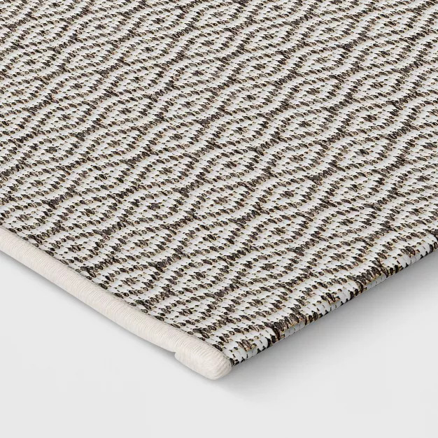 Outdoor Rug Diamond Gray - Threshold™ | Target