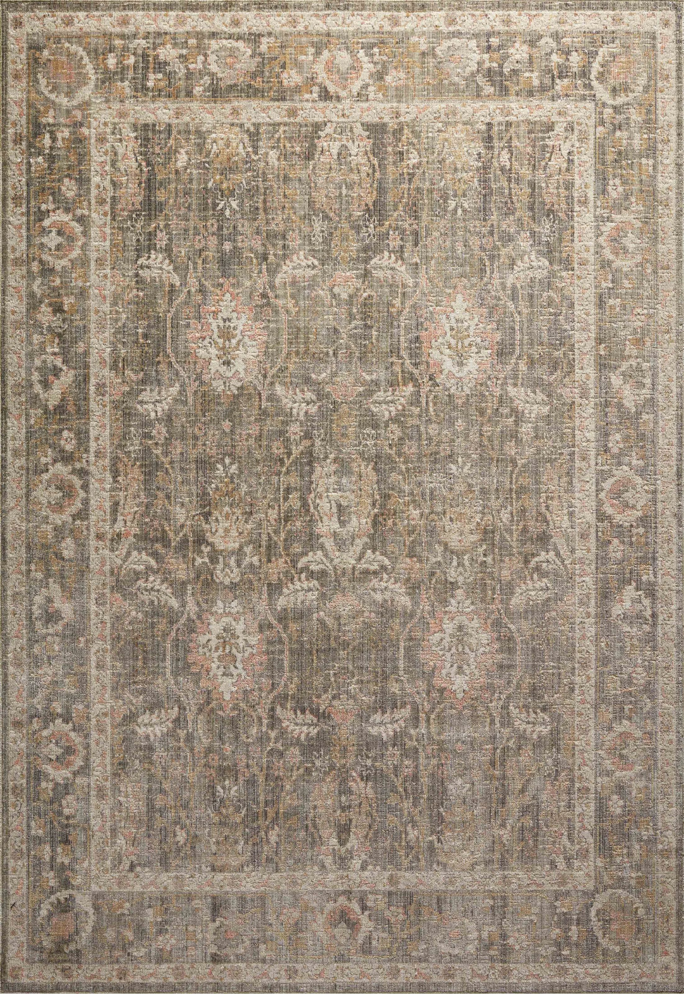 Rosemarie Oriental Sage/Blush Area Rug | Wayfair North America