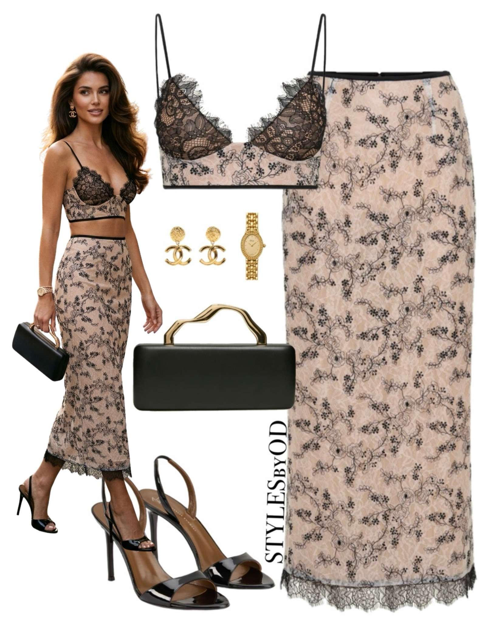 Pure romantic elegance with an edge✨

This matching two-piece nude and black lace set is absolute perfection for special occasions, cocktail nights, or a romantic dinner date🌌

LTKshoecrush #LTKunder100 #LTKstyletip #MatchingSet #NightOutOutfit #DateNightLook

#LTKdatenight #LTKsummer #LTKluxury