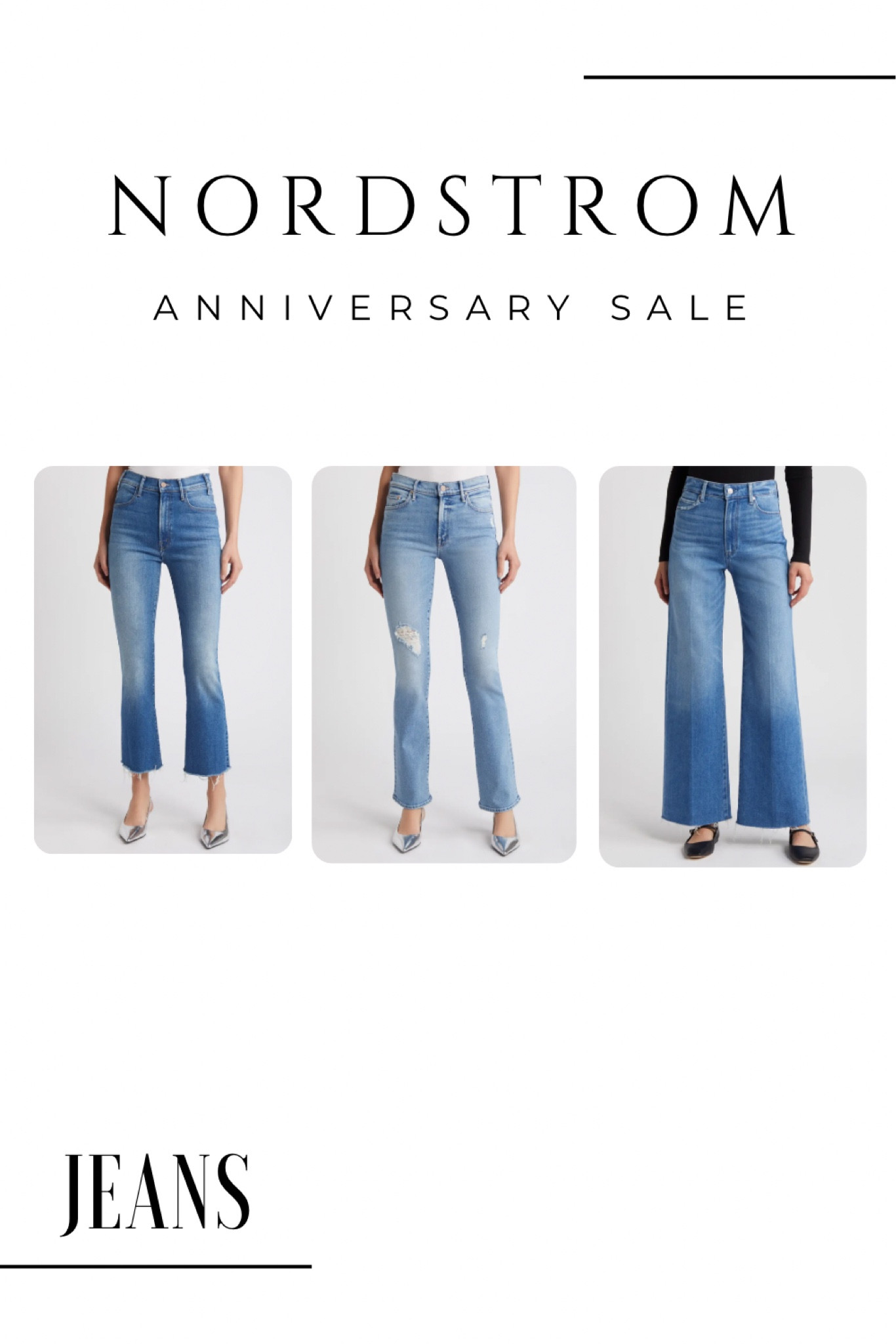 Designer jeans 

#LTKSummerSales #LTKStyleTip #LTKxNSale