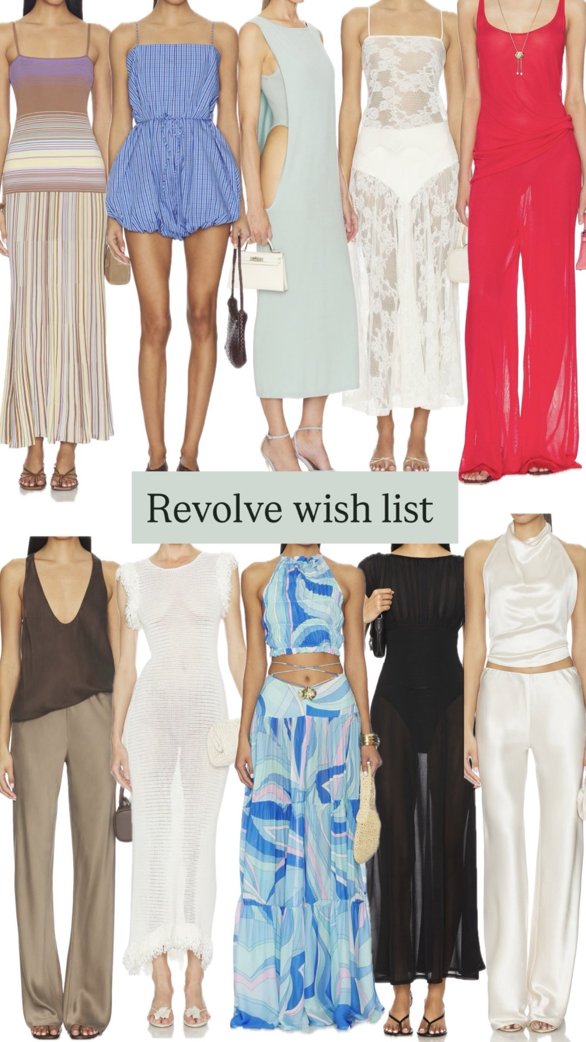 Revolve wish list 

Revolveme

#LTKTall #LTKootd