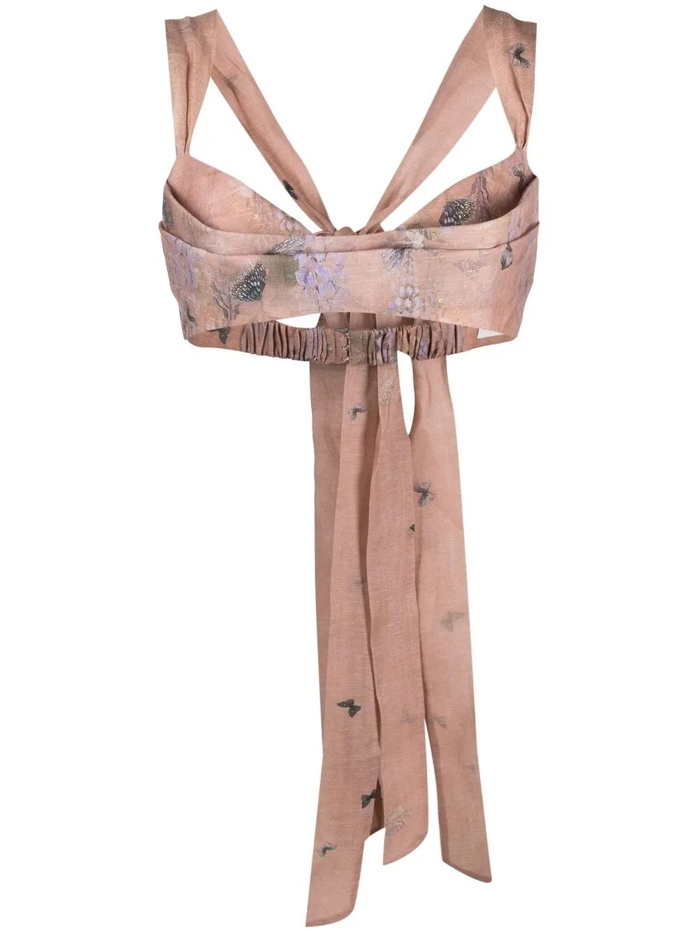 Luminous tie bustier | Farfetch Global