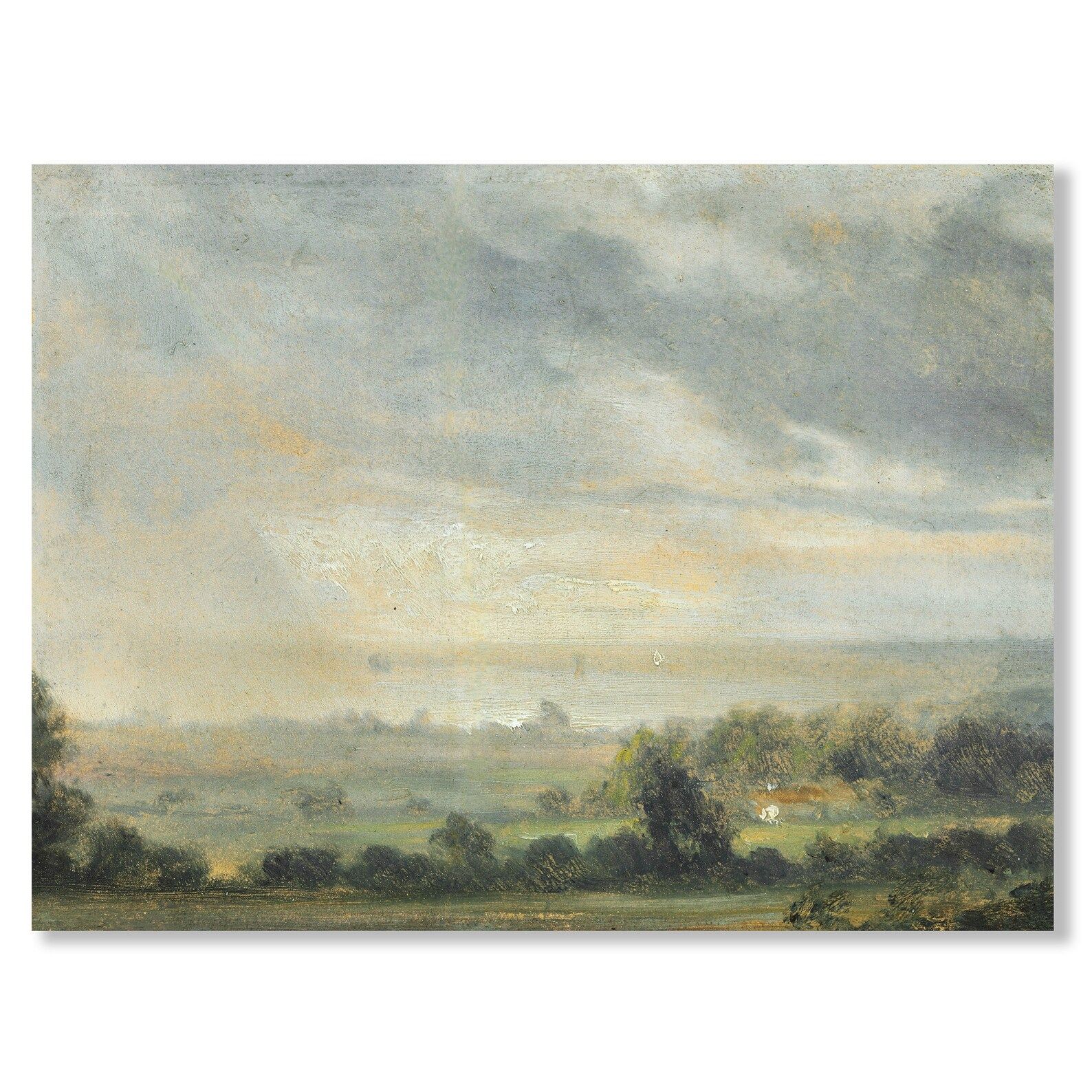 Antique landscape painting, Digital download art, Vintage oil painting, Downloadable landscape pr... | Etsy (US)