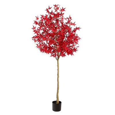 6’ Autumn Maple Artificial Fall Tree | Nearly Natural