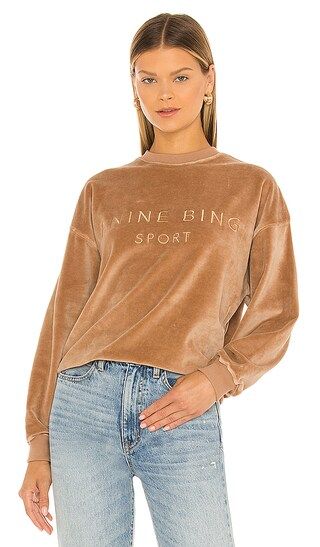 Sport Evan Sweatshirt in Taupe | Revolve Clothing (Global)