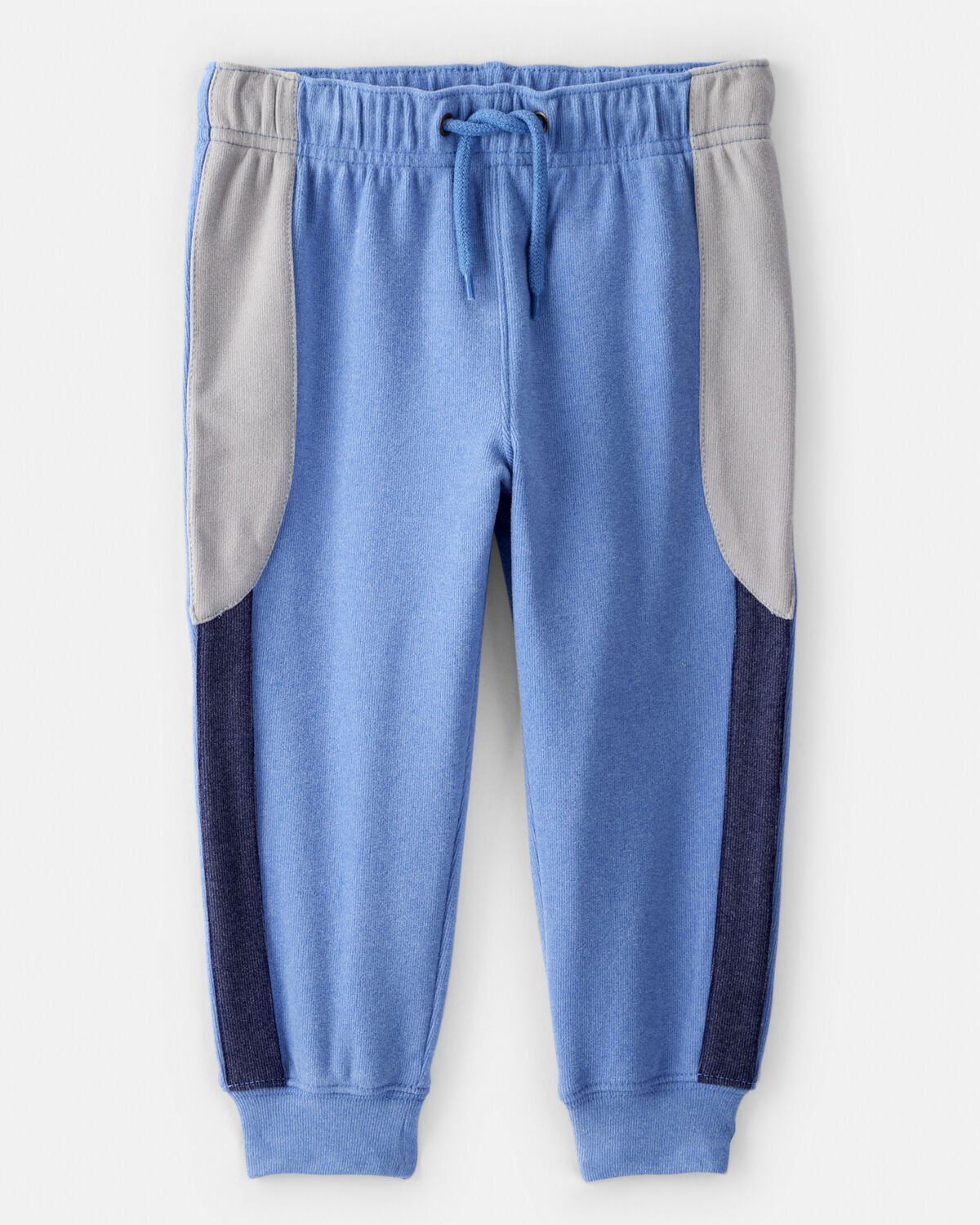 Toddler Boy Colorblock Joggers - Blue/Grey | Carter's Inc