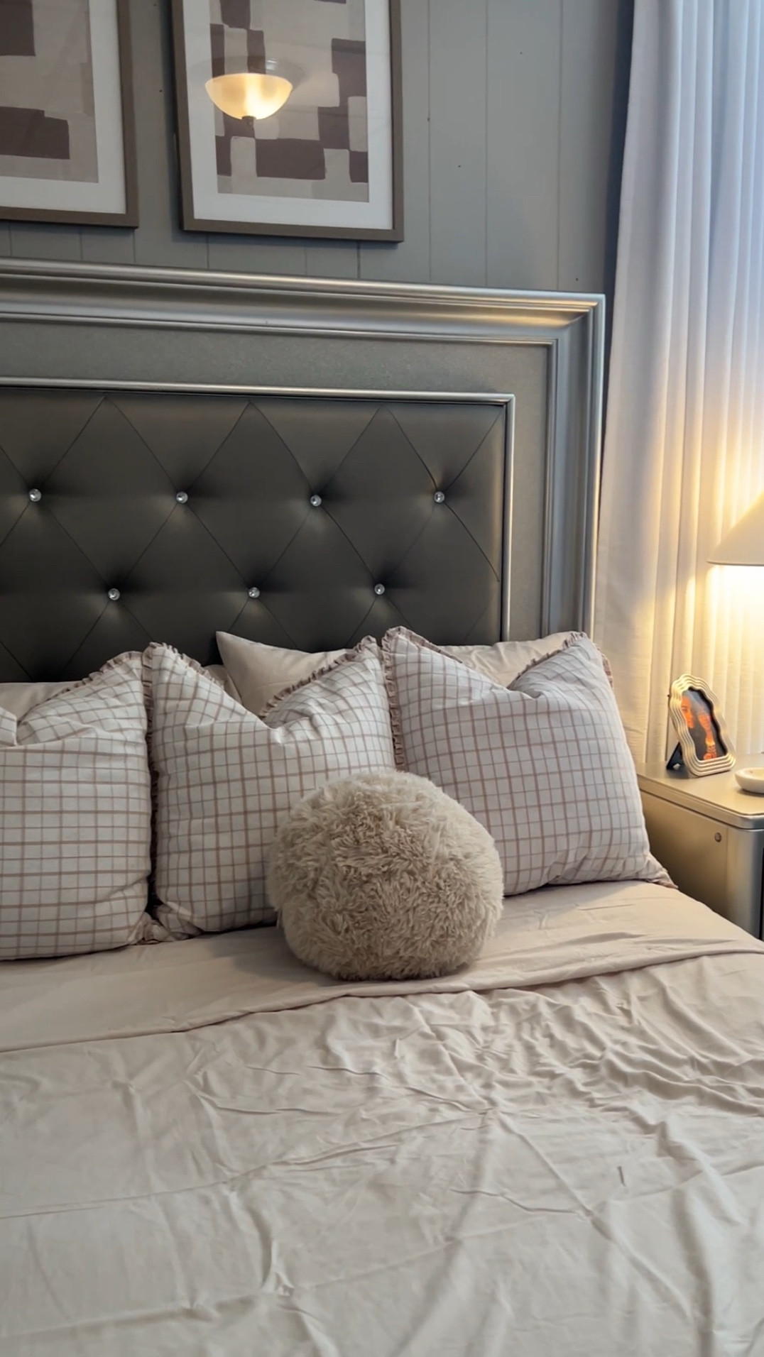 GOKOTTA 4-Pcs Queen Sheet Set, 16" Deep Pocket Queen Sheets with Elastic Corner Straps, Washed & Brushed Microfiber Polyester - Hotel Luxury, Ultra Soft, Breathable, Anti-Rip, Wrinkle-Free - Beige

#LTKHome #LTKStyleTip #LTKU