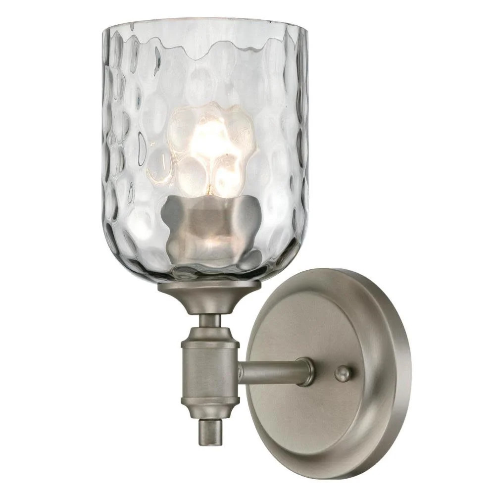 Westinghouse 6326600 Basset 1 Light 4-15/16" Wide Bathroom Sconce - Grey | Walmart (US)