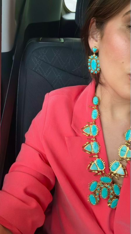 Turquoise accessories are Yellow Rose from #kendrascott  #necklace #earrings 

#LTKGiftGuide #LTKstyletip #LTKFestival