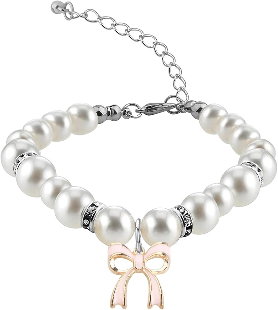 ENSIANTH Pink Bow Jewelry Coquette Gift Coquette Jewelry Bow Pink Pearl Earring Coquette Aestheti... | Amazon (US)