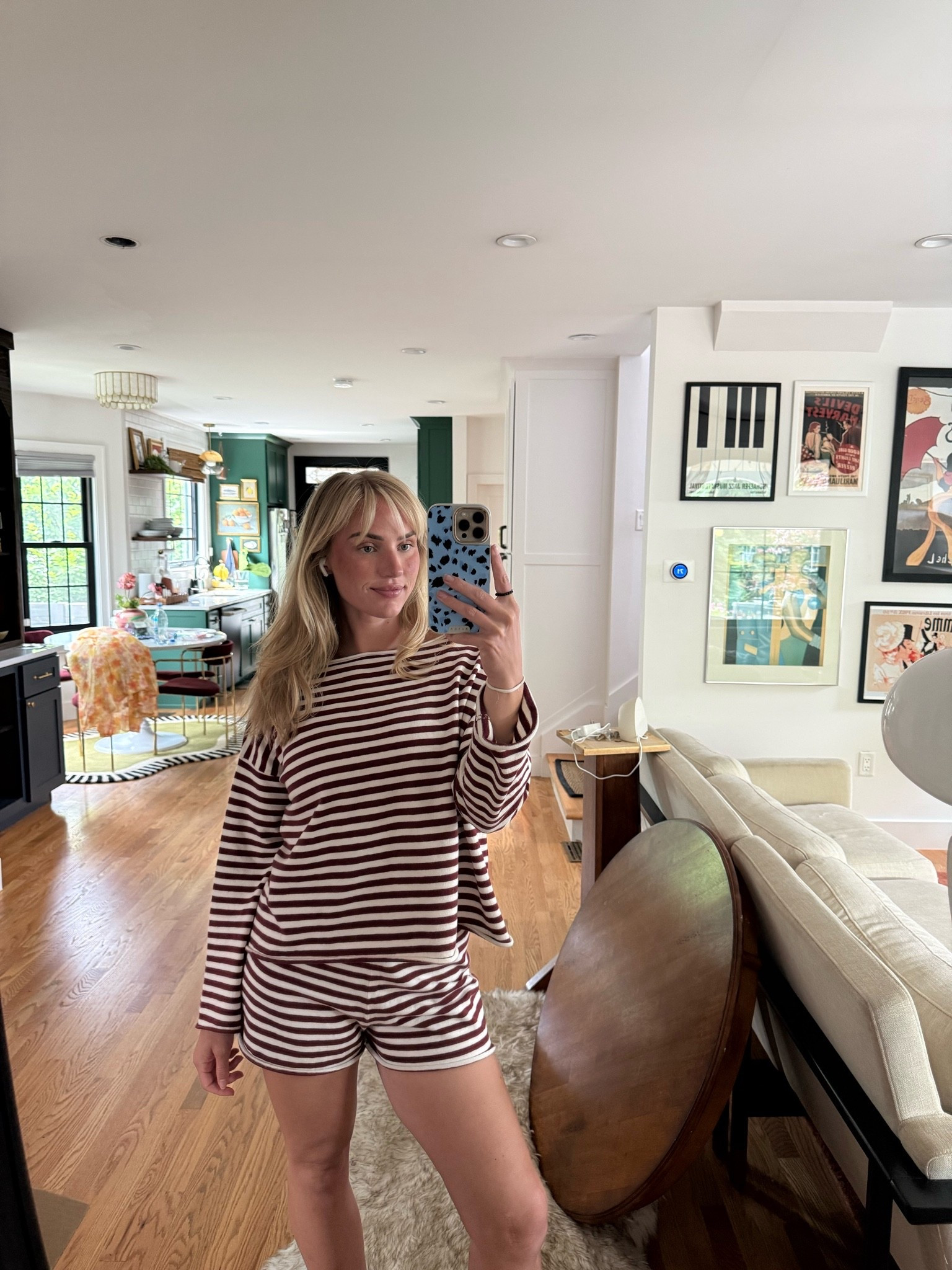 I recommend sizing down one size in the top and staying true to size in the bottoms! I wear a small in the top, and medium in the bottoms ❤️

#LTKootd #LTKgrwm