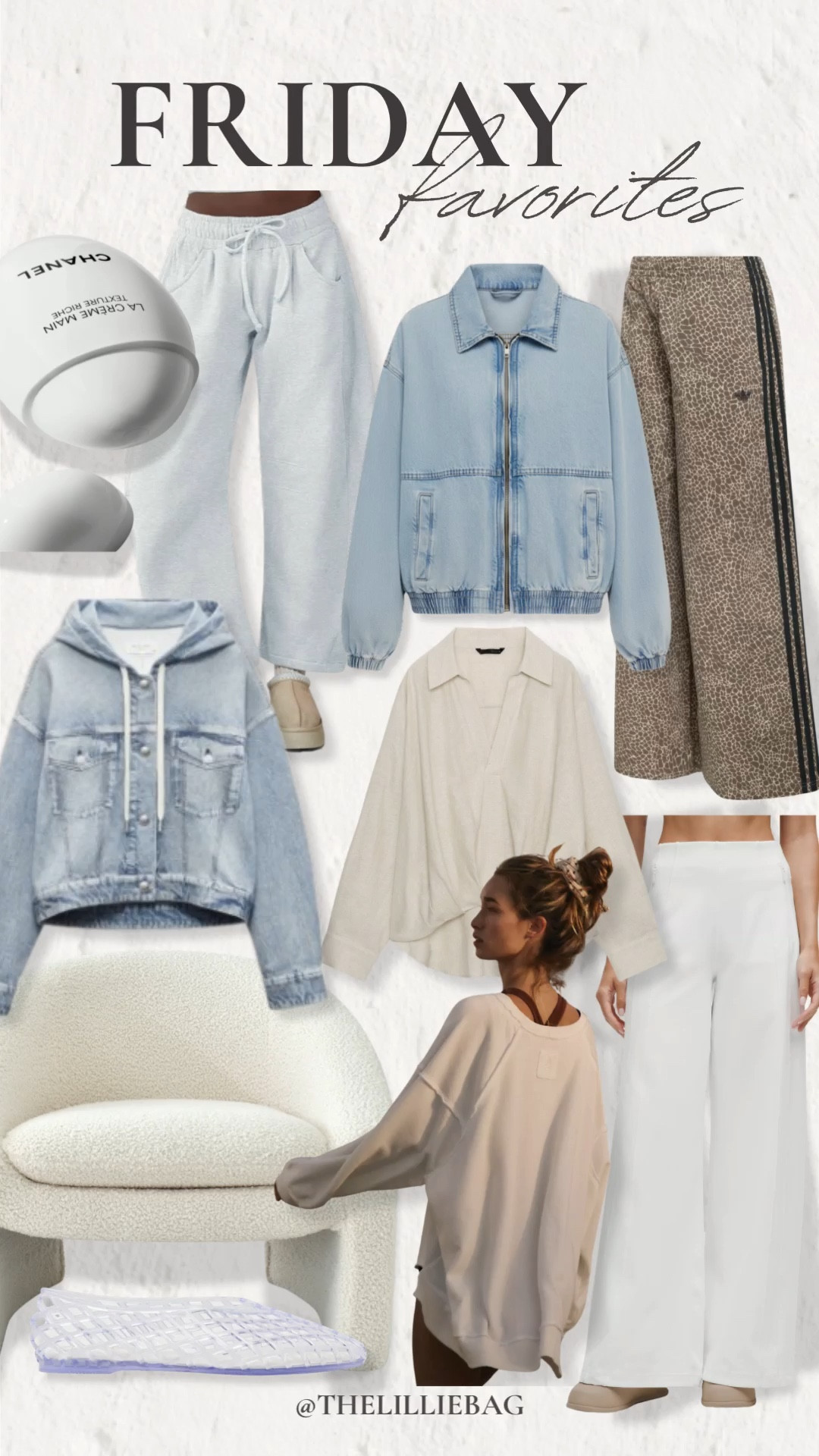 Friday Favorites Part 2 🤍✨

Some of my current favorites I’ve been reaching for nonstop — lots of neutrals, denim, and easy everyday staples 🙌🏼

My denim jackets are finally restocked in all sizes 👏🏼 such a good time to grab them before they sell out again!!

These are the pieces that go with everything and make getting dressed so easy 🤍 all linked on my LTK!

amazon finds, friday favorites, denim jackets, neutral outfits, everyday outfits, casual style, wardrobe staples, spring outfits 2026

#LTKSaleAlert #LTKSeasonal #LTKootd