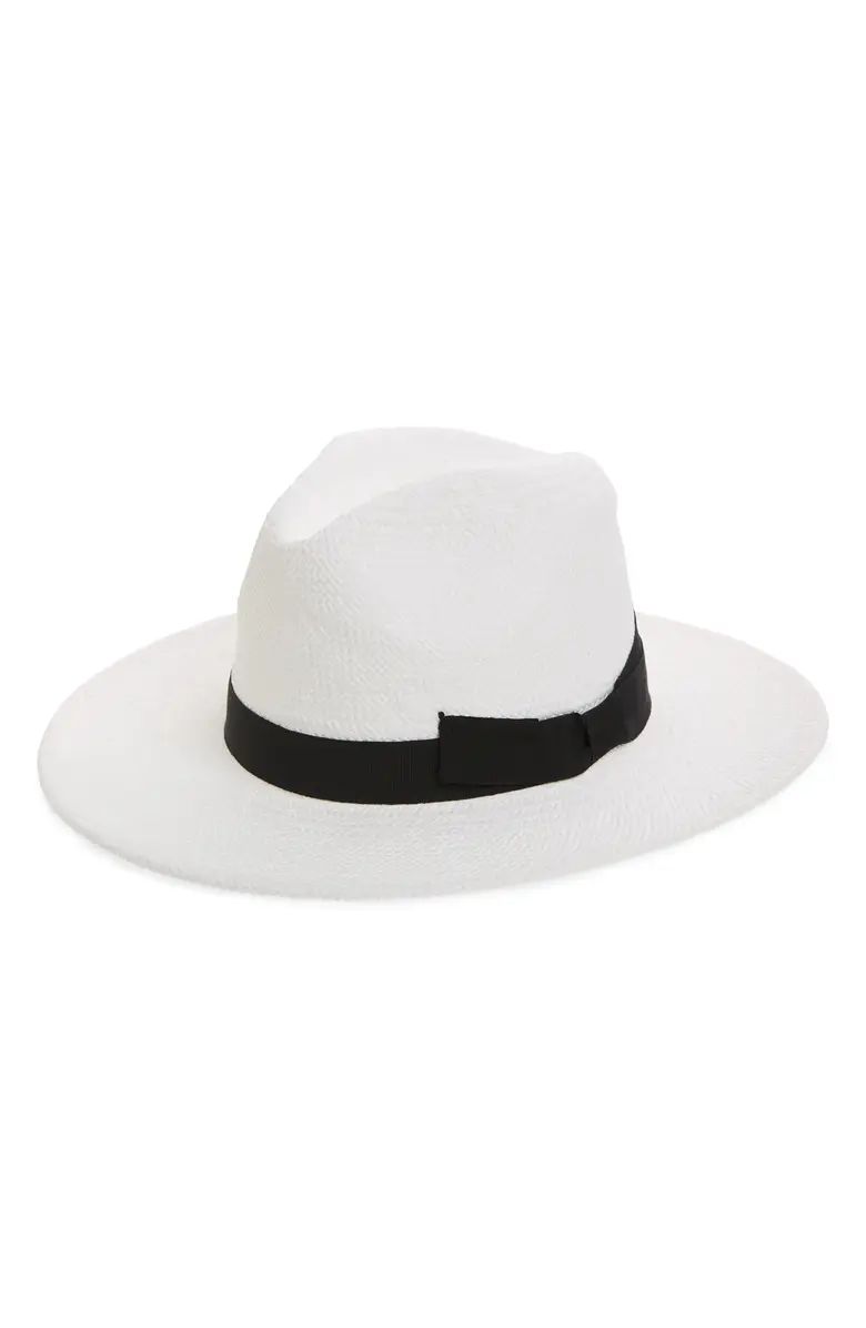 Halogen® Woven Panama Hat | Nordstrom | Nordstrom