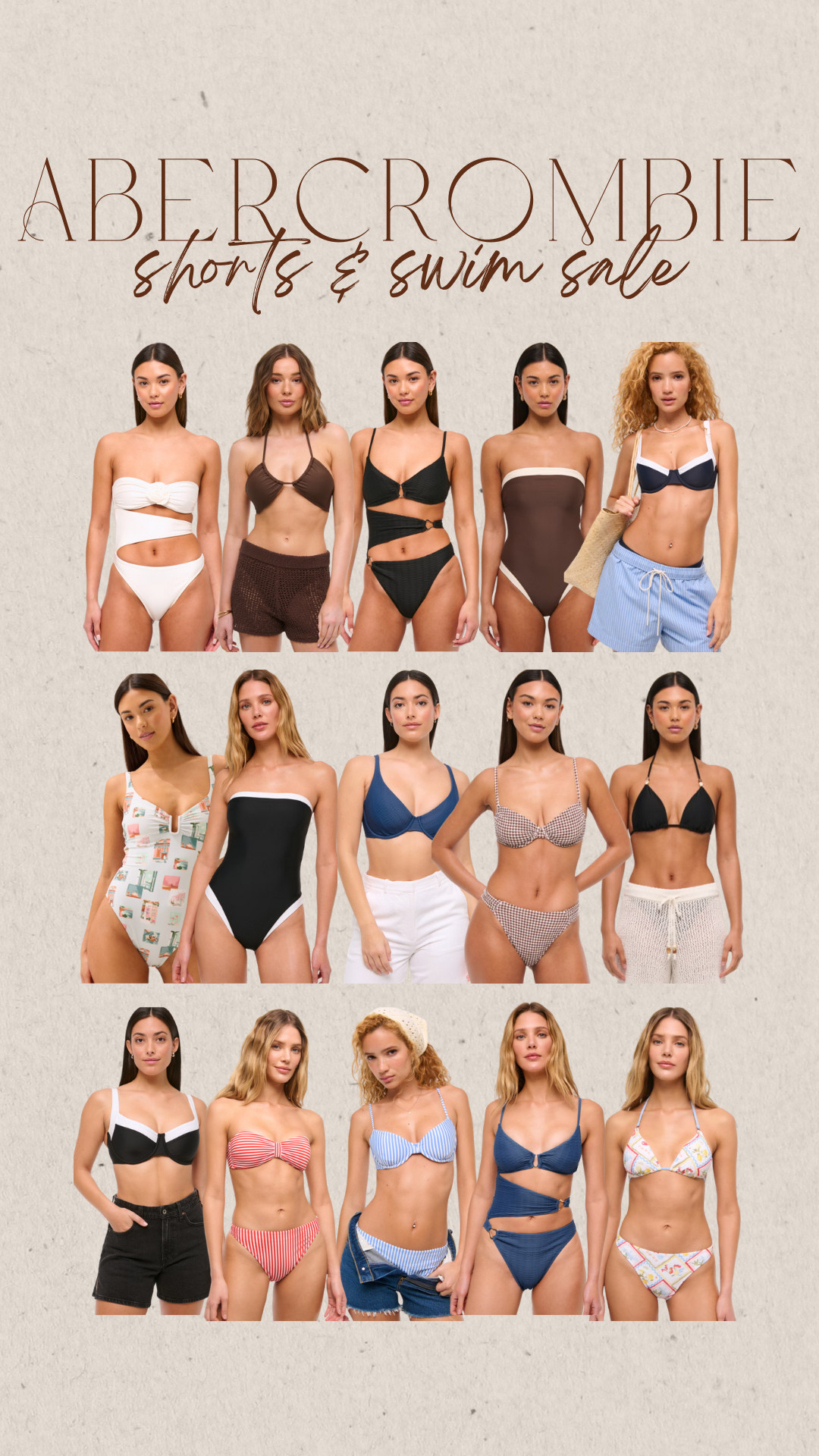 Abercrombie shorts & swim sale 

 #LTKSeasonal #LTKSaleAlert #LTKStyleTip